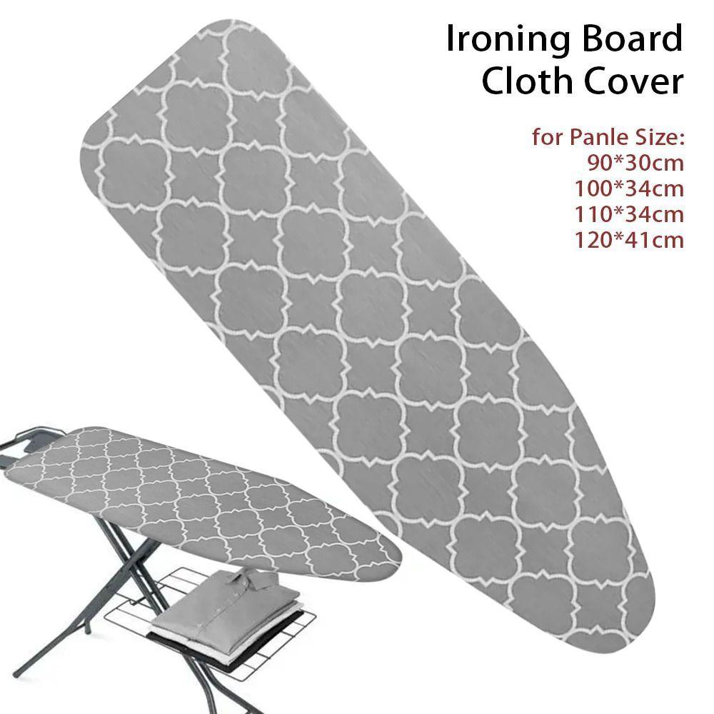 1Pcs With Elastic Edge Ironing Board Cover Stain Resistant Ironing Cover  For Ironing Table