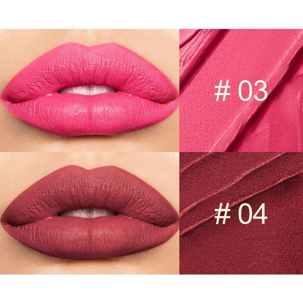 HANDAIYAN Новый продукт, 6 цветов, в форме губ, красный, питательный, матовый, матовый, длинные и нелегко обесцветить красные костюмы