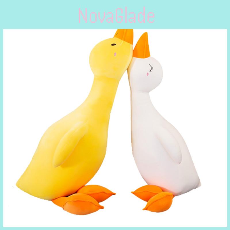 Premium Material Yellow/white Duck Goose Plush Stuffed Toy Softest Feel Guaranteed!