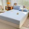 Простыня класса А из чистого хлопка, однотонная - пылезащитный чехол для матраса для общежития