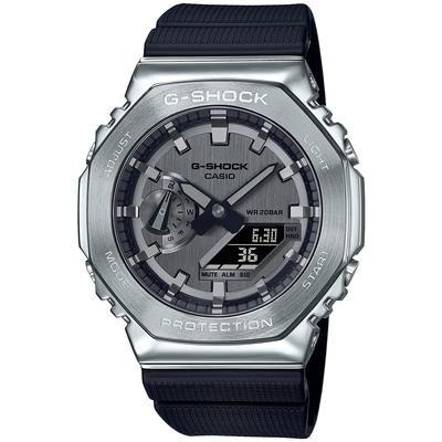 Мужские часы G-Shock - с металлическим покрытием GM-2100-1AJF, черные, официальная японская модель