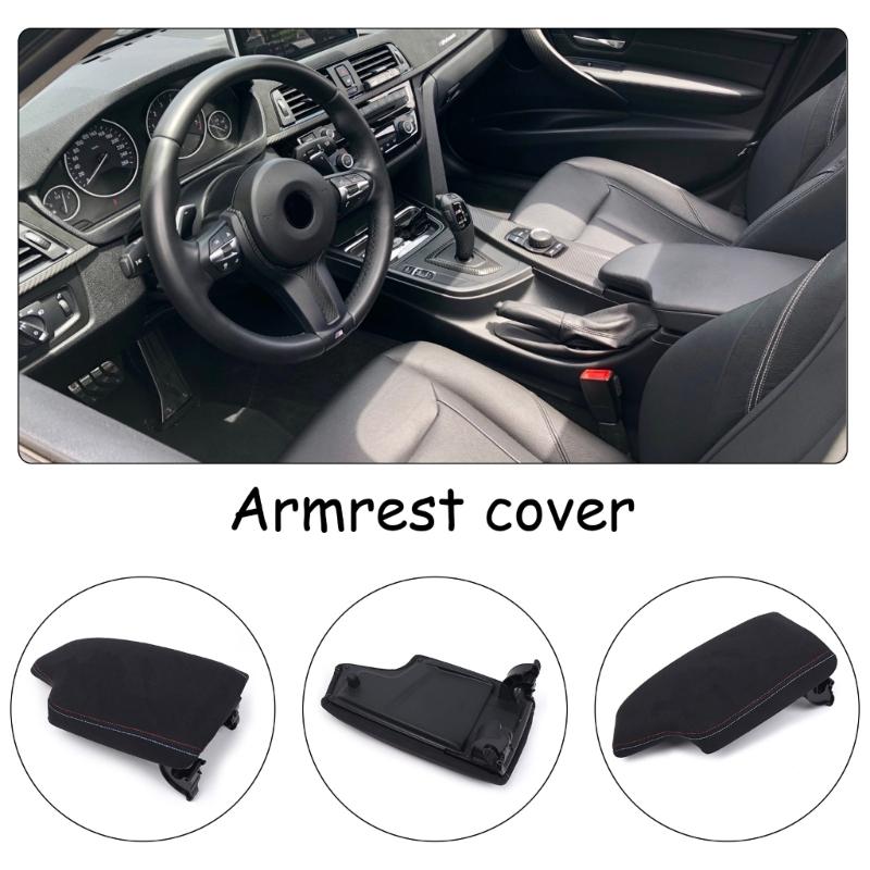 Armrest Cover Trim 51169235453 Center Console Armrest Box Pad Covers for F30 2013-2019 51169285139 51169235431