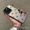 Черный бант для Apple 15 цветной серебристый iPhone14promax креативный 13/11 матовый 16 защитный чехол 17