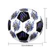 1PC Tiger Flames Tattoo Claw Marks Soccer Ball Size 5 Football Machine Sewn Indoor/Outdoor Universal Football W77