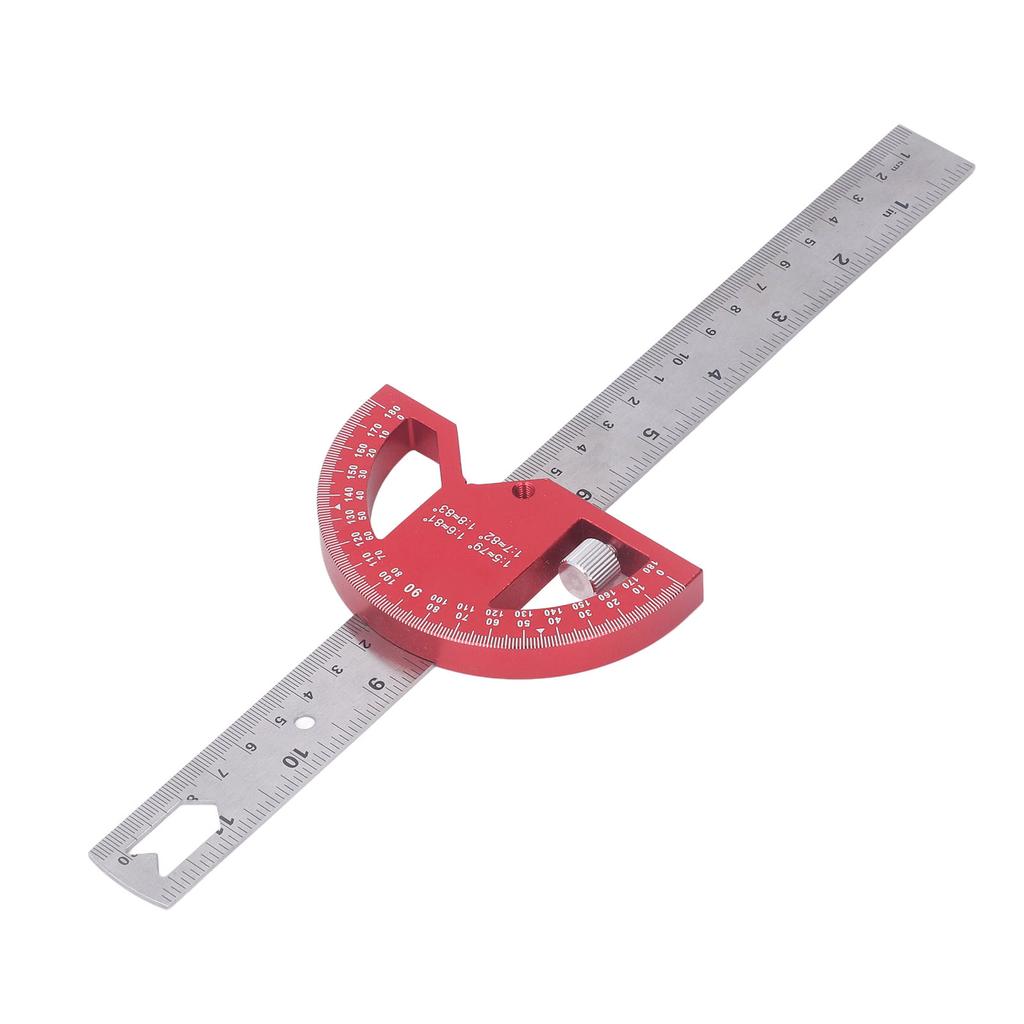 Деревообрабатывающая угловая линейка Высокоточный магнитный многофункциональный угломер для столярных работ