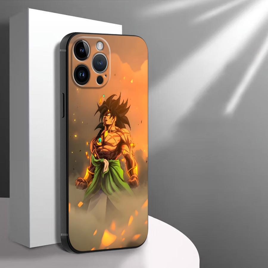 Dragon Ball Goku Anime Funda Phone Cover Phone Case for Apple iPhone 13 14 15 Pro 7 8 17 Pro Max 16 11 Air XR XS MAX 12