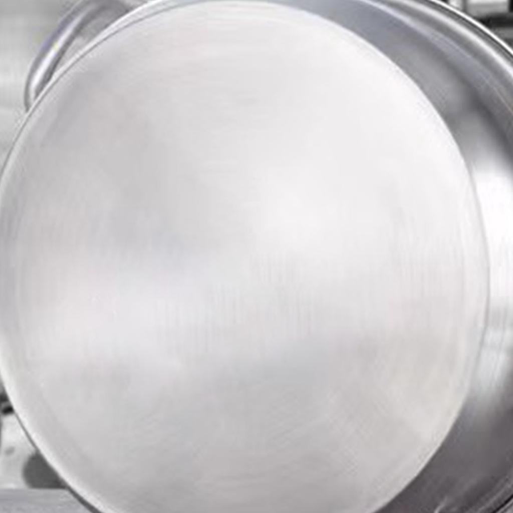 Кастрюля из нержавеющей стали с толстым дном, универсальная кастрюля из нержавеющей стали с крышкой 10,2 дюйма