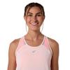 Женский майка для бега по дороге 2012D370 100 L [ASICS] (Кремовый цвет)