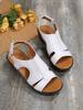 Fashion 35-43 Summer Women Shoes Sandals Open Toe Walking Shoes Soft Ladies Shoes Wedge Women Shoe Roman Sandal Women Female Footwear