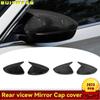 For Peugeot 208 2020-2025 Peugeot 308 2014-2020 508 2008 Rearview Side Mirror Cover Wing Cap Sticker Exterior Case Trim Carbon