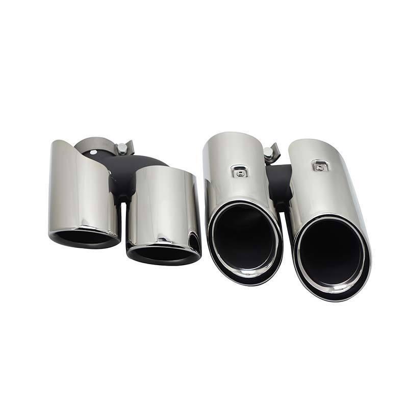 Performance Stainless Steel Exhaust Tailpipe Trim for 2019 Porsche Macan