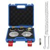 G8TE Finish Brake Fluid Bleeding Tool Set Rubber Closed Automotive Repair Accessories