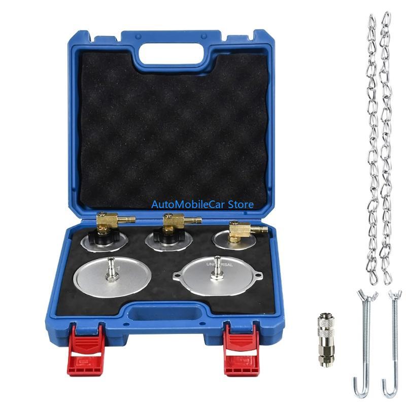 G8TE Finish Brake Fluid Bleeding Tool Set Rubber Closed Automotive Repair Accessories
