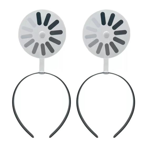 1/2 шт. Женский обруч для волос с дизайном «Загрузка мозга», Повязка на голову, Расслабление настроения