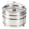 Stackable 3 Tier Stainless Steel Steamer Cooker Pot Set Cook Food Pressure Pot Accessories