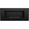 Wall Mounted Bioethanol Fireplace DELTA2 TÜV Black Set
