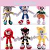 Adorable 28cm Sonic The Hedgehog Shadow Amy Rose Knuckle Tail Plush Toy For All Ages