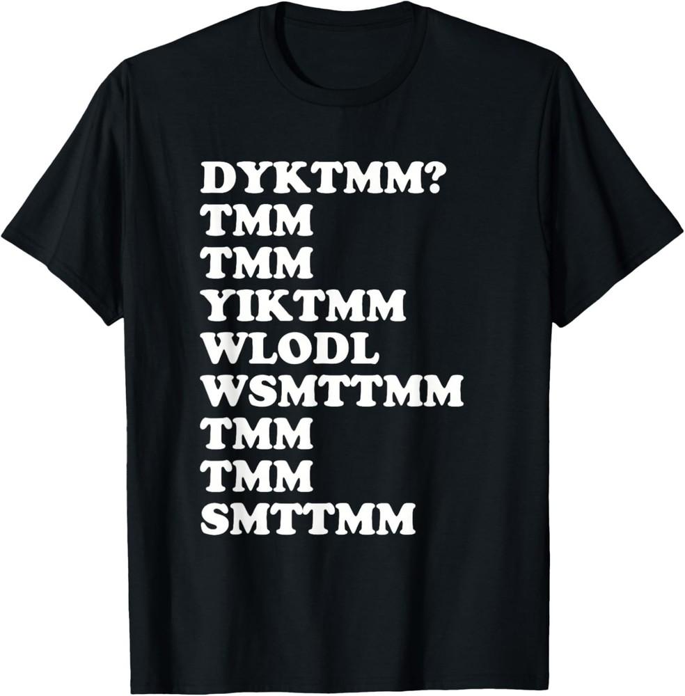 Знаешь ли ты человека-кекса DYKTMM Ностальгическое высказывание Цитата Футболка унисекс Футболка