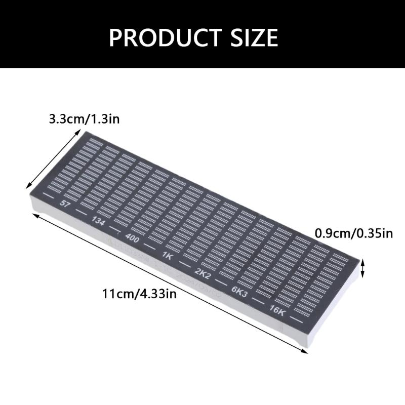 Upgrades LED Sound Visualizers Music Spectrum Display 20Hz to 25KHz with 3.5mm Input for Homes Studio & Party decors