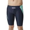 Купальник Рейсинговые шорты Темно-синий x Мятный M [Arena] (Половина ноги) Мужской (NYMT)