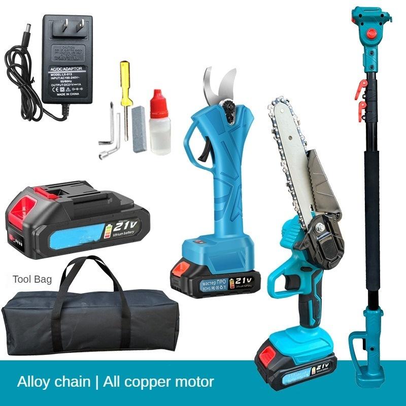 Portable High Branch Shears & High Branch Saws Telescopic High-Altitude Brushless Electric Pruning  Garden Tool