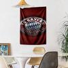 Bayern Munich Wall Decor Tapestry Art For Pet Memorial Birthdaywedding Party Backdrop Family Gift