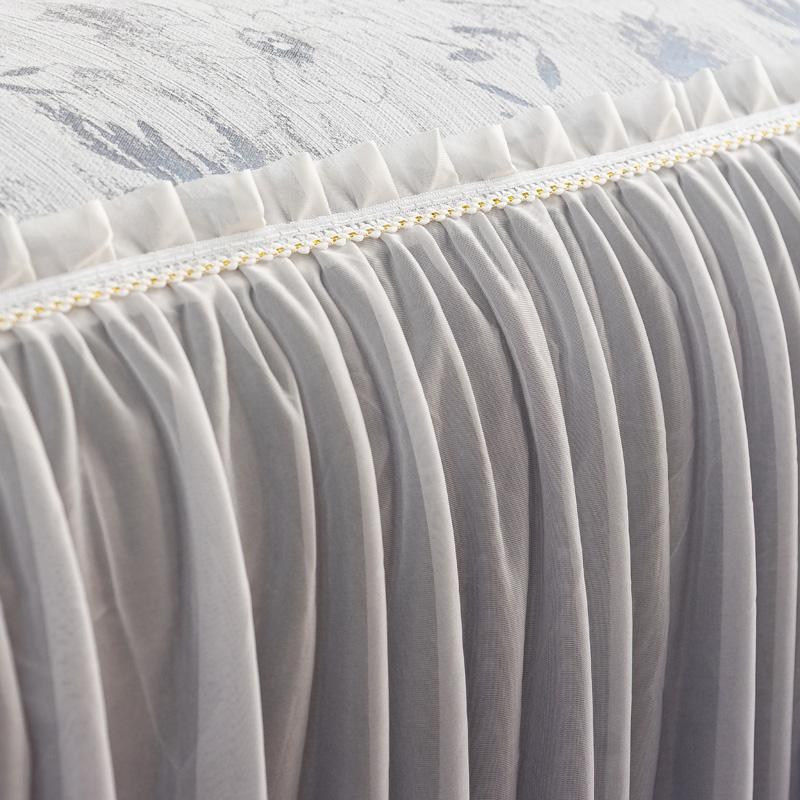 Чехол-полотенце для дивана из шенилла, Чехол для 3-местного дивана, Универсальный чехол, с оборками, Нескользящий протектор для мебели