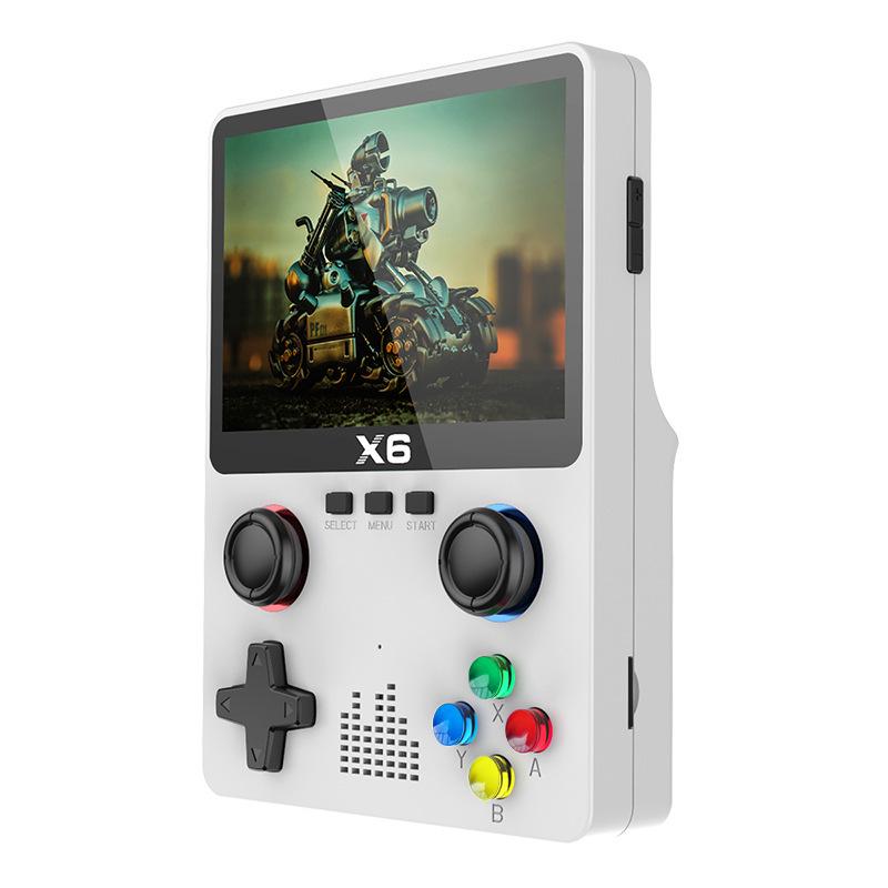 Портативная игровая консоль R36S: Эмулятор HD PSP и GBA с двойным джойстиком для аркадных игр и King of Fighters.