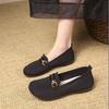 Fashion Casual Non-slip Soft-soled Maternity Shoes Doudou Shoes Flat-soled Mother Shoes Old Beijing Cloth Shoes Women's 2025 Autumn New Models
