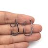 10штук пружинных рыболовных крючков из нержавеющей стали