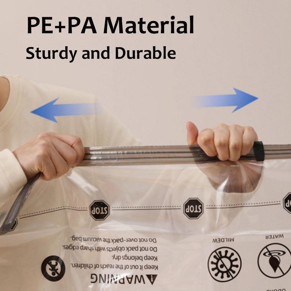 Heavy Duty Vacuum Storage Bags Thickened Clothing Organizer Bag  Closet Organization
