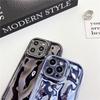Роскошный 3D чехол для телефона с текстурой метеорита и гальваническим покрытием рамки для iPhone 15 Pro Max для iPhone 11 12 13 14 16 Plus мягкая защитная крышка