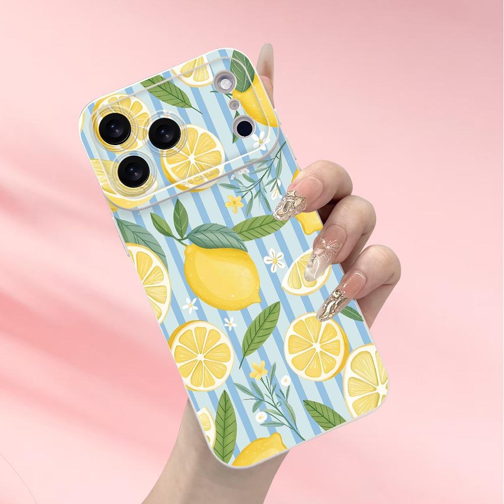 Для Xiaomi 15T Pro 5G 11 Lite 5G 14 14T 13T 12T Чехол Свежий Лимонный Принт Узор Чехол Для Poco F7 5G F6 F5 X7 X6 X5 M6 Мягкий Funda