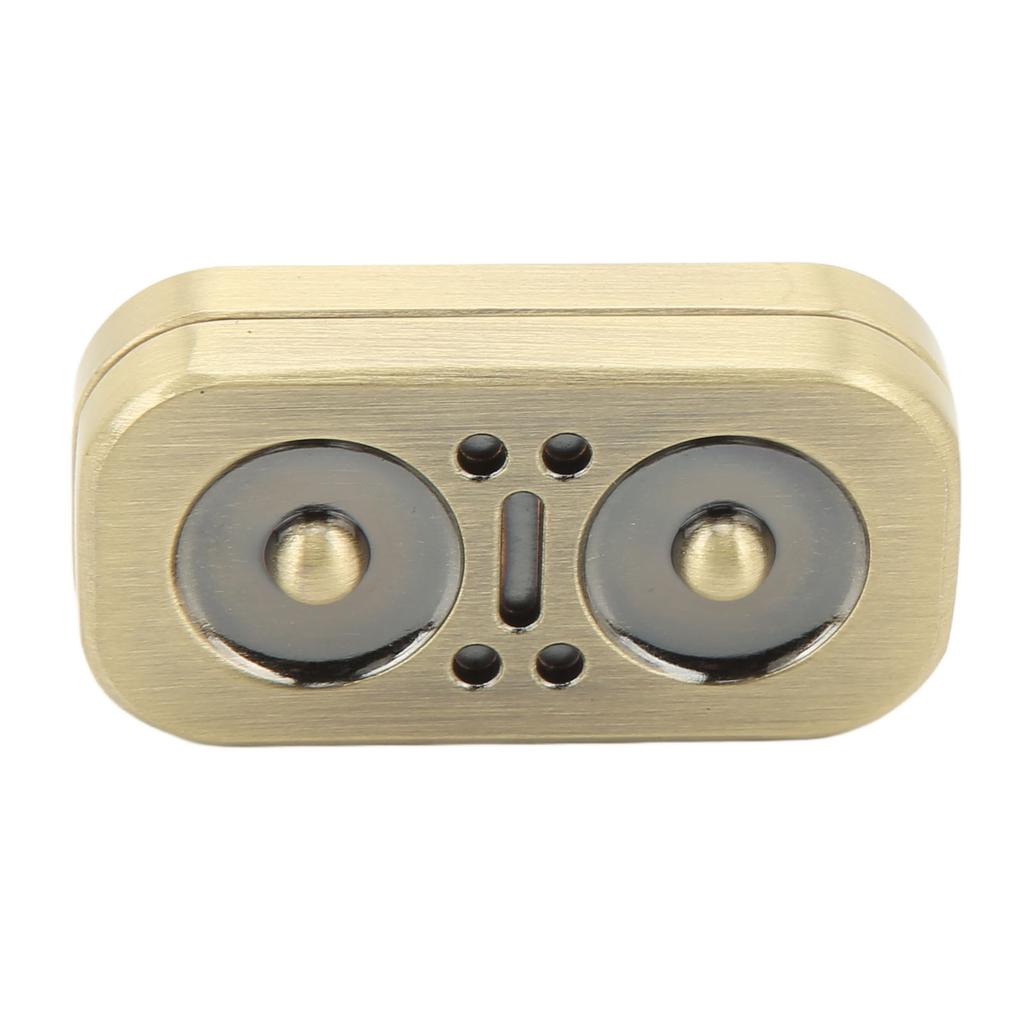 Слайдер-фиджет для пальцев в виде совы, магнитное давление, снятие тревожности, металлическая сенсорная игрушка-слайдер для толкания карт