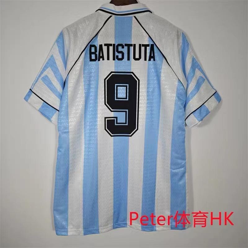 Vintage jersey football jersey classic nostalgic Bayern Mateus Santos Neymar Argentina, jersey