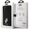 Etui do Samsung Galaxy S24 Plus Karl Lagerfeld Metal Pin Czarne
