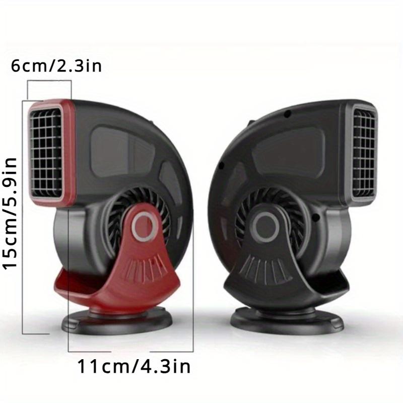 Новый 1 шт., 12 В/24 В, электрообогреватель для автомобиля, 150 Вт, вентилятор с быстрым нагревом, обогреватель, размораживатель на 360°, антизапотеватель