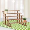 Wooden Display Riser Stand Wood Decor Simple 5 Tier Cupcake Desserts Holder for