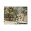 Nature Country Landscape Oil Painting Poster Vintage Canvas Print Country Green Wall Art Picture Farmhouse Home Decoration