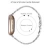 For Fitbit Versa 4/Sense 2 Wrist Strap 1-Bead Stainless Steel Replacement Smartwatch Band