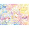 Sanrio Super Shining Large Piece Jigsaw Puzzle SAN-K100-025, Mixed Colors, 100 Pieces Jigsaw Puzzle, Childrens Games, Educational Toys