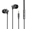 Metal Design Type C&3.5mm Earphones For Samsung Stereo Sound Headphones Wired Control In-Ear Headsets Gaming Earbuds Handsfree