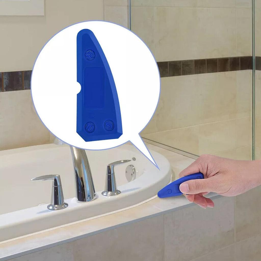 4pcs Multifunctional Grout Scraper Set Suitable For Efficient Tile Seam Cleaning And Smoothing In Kitchens And Bathrooms