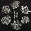 600PCS Male/Female Spade Crimp Terminals Electrical ulating Sleeve Wire Wrap Connector, 2.8MM