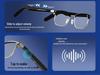 GT13 Smart Glasses: AI Translation, Voice Activation, Slide Control, Noise Reduction, Remote Photo Capture, Color Change.