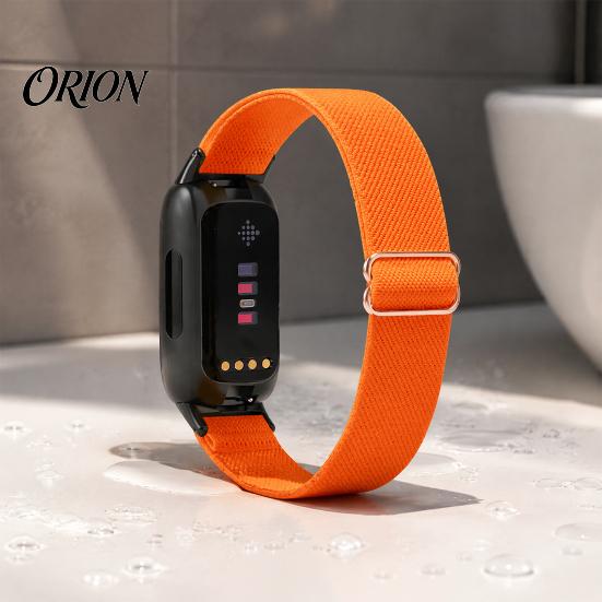 Легкий сменный ремешок для часов Эластичные нейлоновые ремешки для Fitbit Inspire 3, Регулируемый быстросъемный ремешок, Дышащий плетеный спортивный ремешок