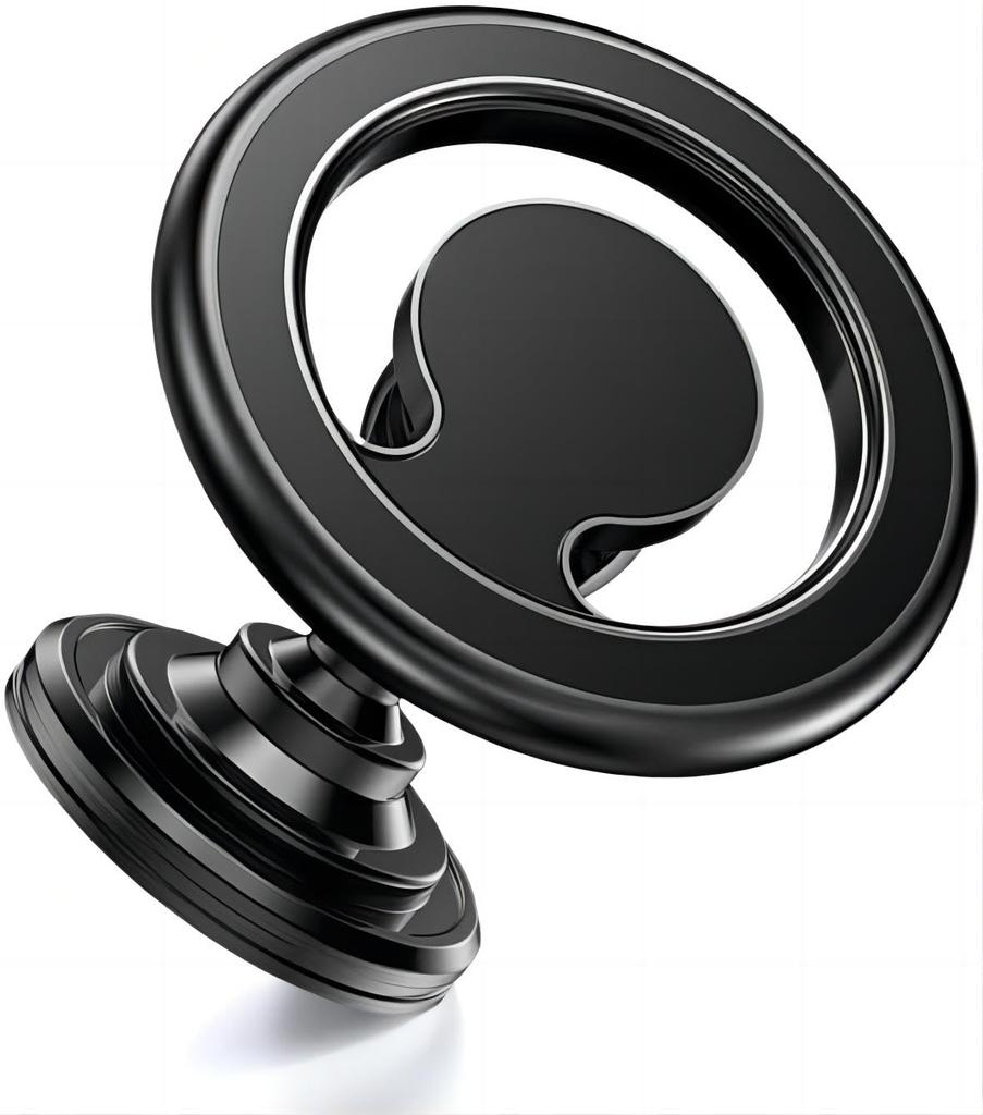 Новый магнитный держатель для телефона, вращающийся, приборная панель, черный, крепление-подставка, кронштейн для GPS-мобильного телефона в автомобиль для MagSafe iPhone 15 14 13 12