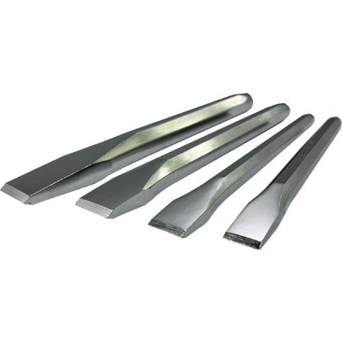 SIGNET Mirror Plated Chisel Set of 4, Octagonal Body, 60550