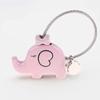Backpack Accessories Cartoon Bag Ornaments Lovers Lanyard Couple Keychain Kiss Elephant Pendant