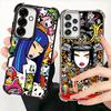 Япония T-Tokidokis Арт Мягкий Чехол Для Телефона Для Samsung A17 A27 A07 A37 A57 A16 A56 A15 A55 A14 A54 A13 A53 A26 A36 A25 A35 A24 A34 A2